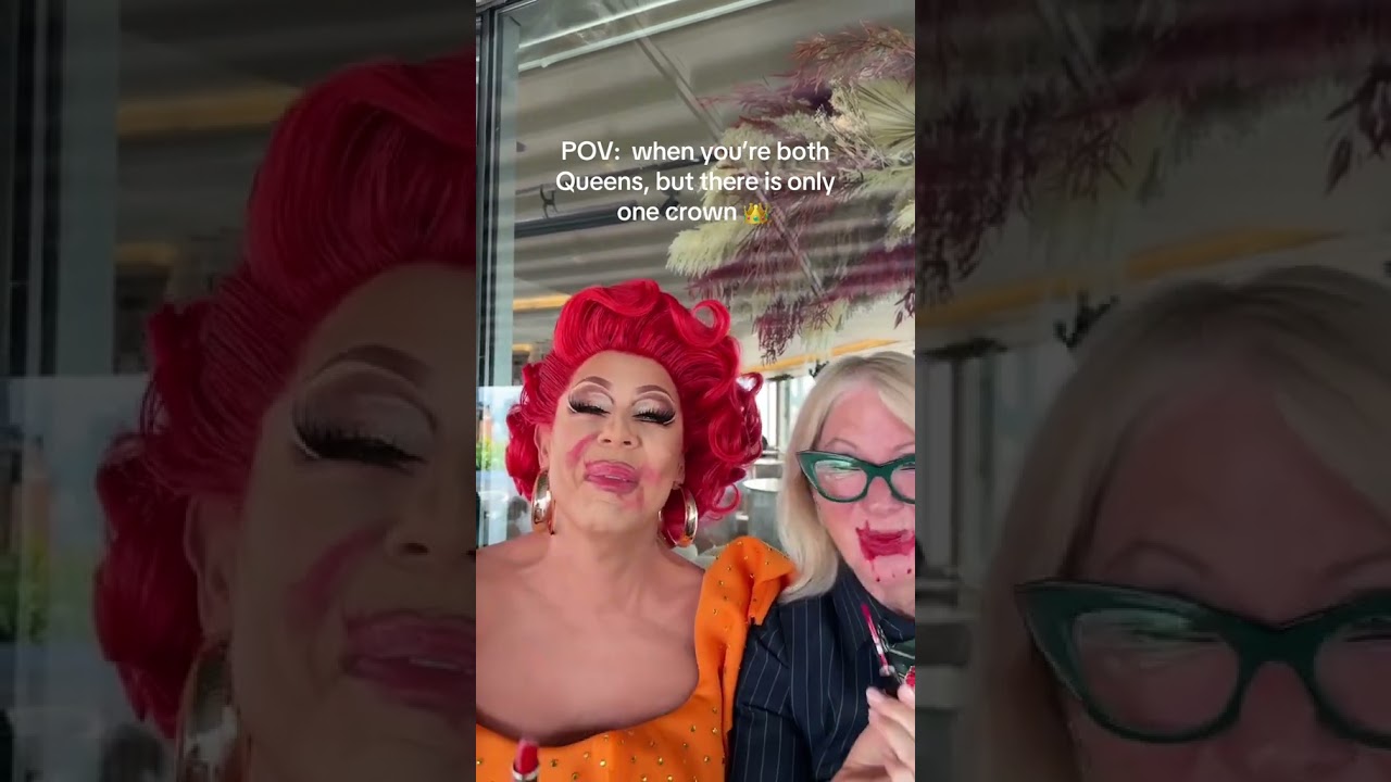 Lipz Syncing Who wore it better me or La Voix makeupartist #style #fasionista #ytshorts