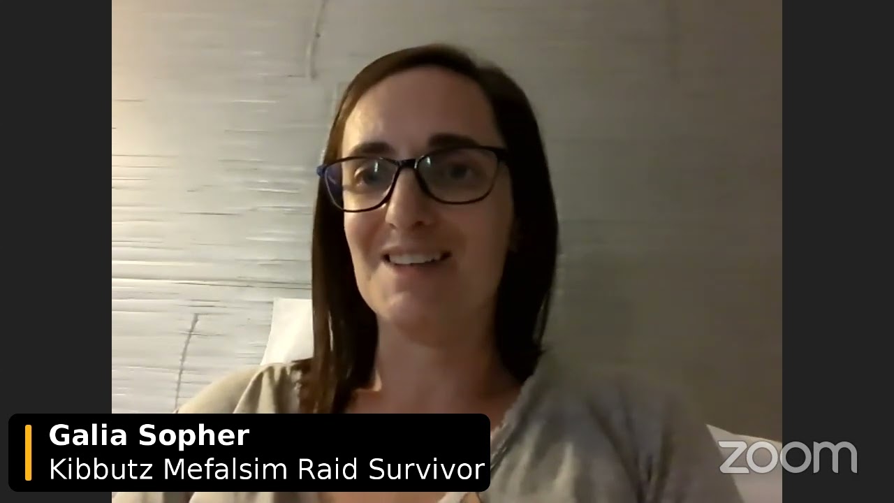 Galia Sopher Shares Her Story of Survival from the October 7th Terror Attack on Israel by Hamas