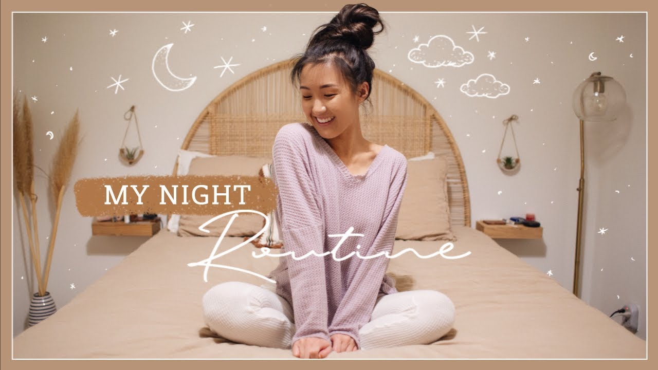 My Relaxing Night Routine | Skincare, How I Unwind | ilikeweylie
