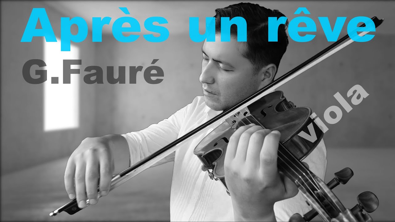 포레 '꿈을 꾼 후에'  비올라 연주 [Fauré,  'Après un rêve' - viola version] 한글자막
