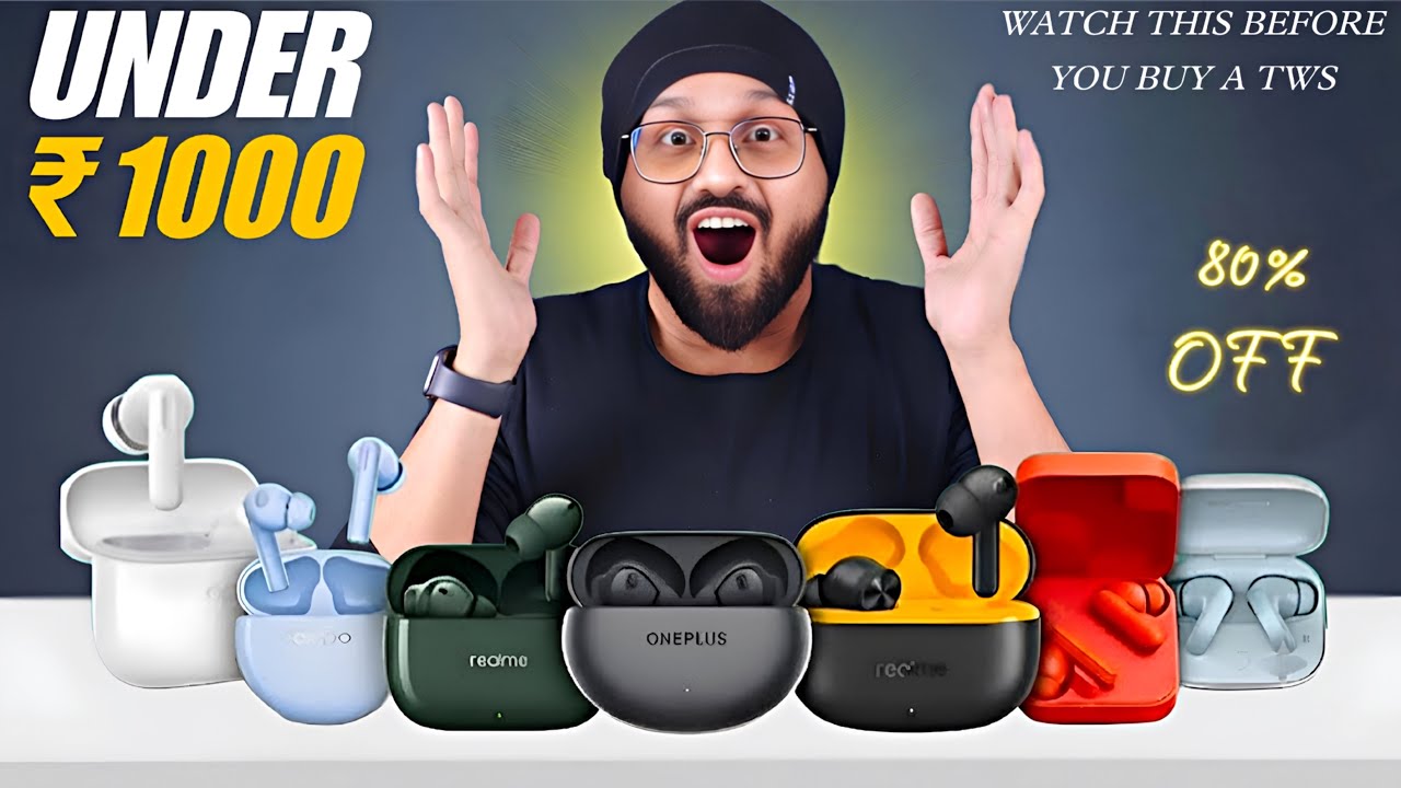 STOP buying Trash⚡️The Only 5 Best Earbuds Under 1000 Out Of 100 TWS⚡️5 Best TWS Under 1000 In 2026