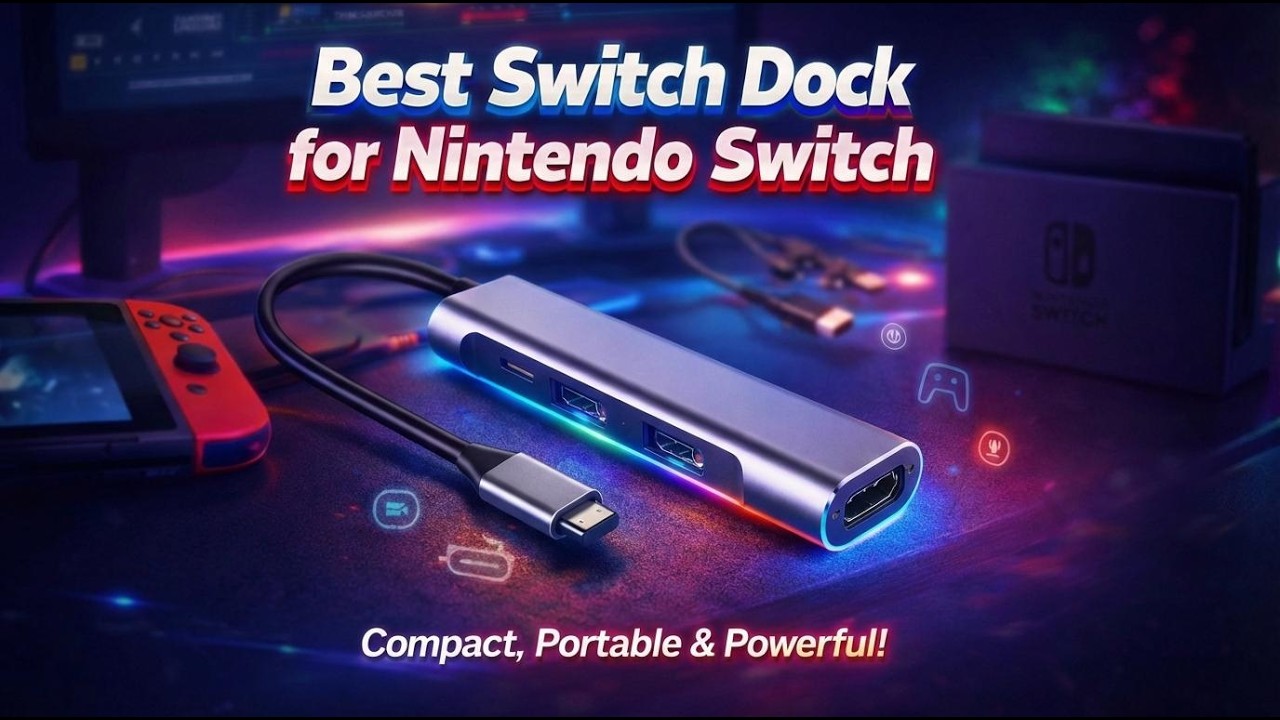 Лучшие док-станции для Nintendo Switch, которые можно купить прямо сейчас – доступные и надежные!