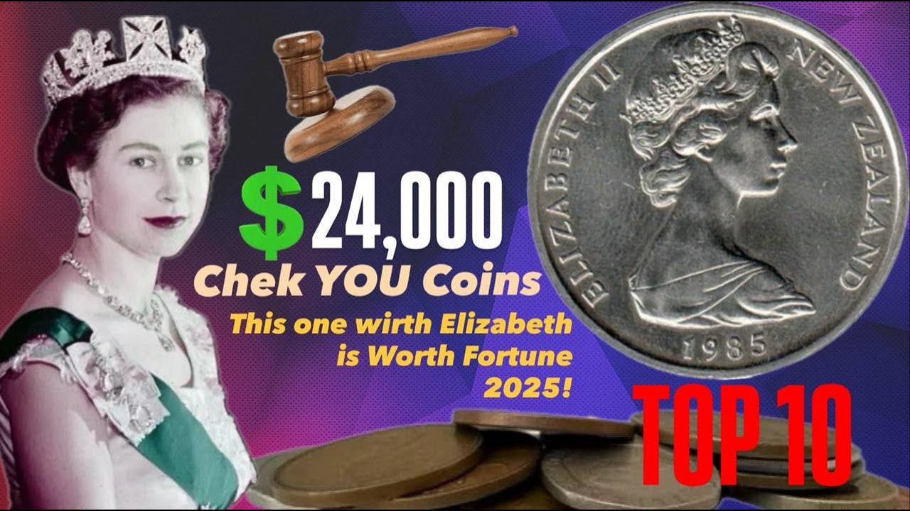 Top 10 Most Valuable Coins of Elizabeth II in 2025!