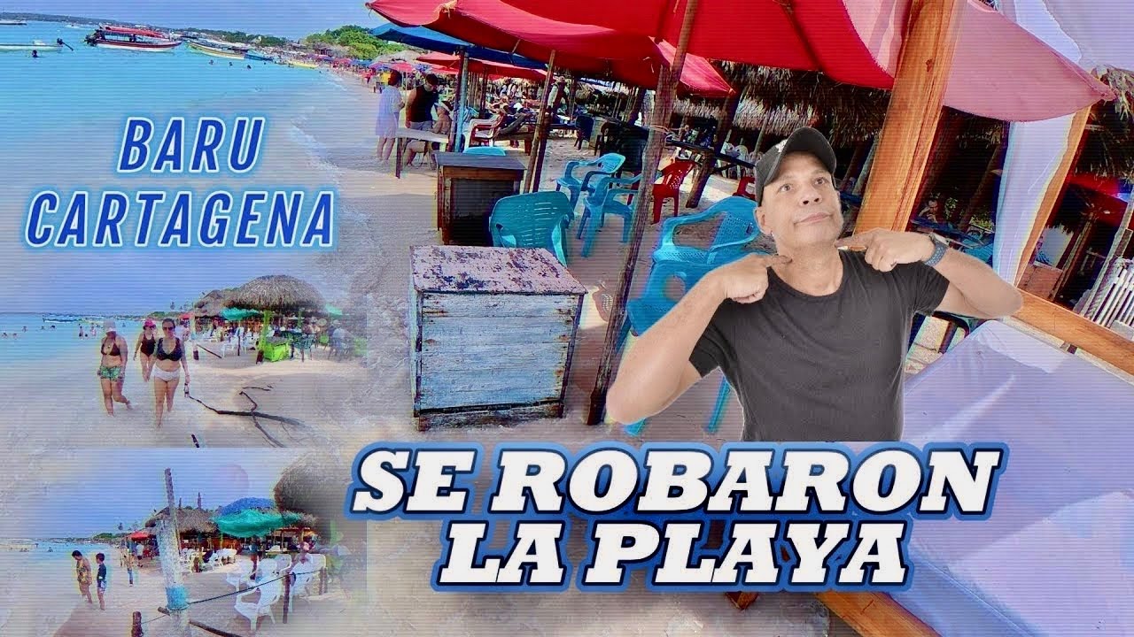 SE ROBARON LA PLAYA EN BARU CARTAGENA  Y NADIE DICE  NADA🥵🆘💵