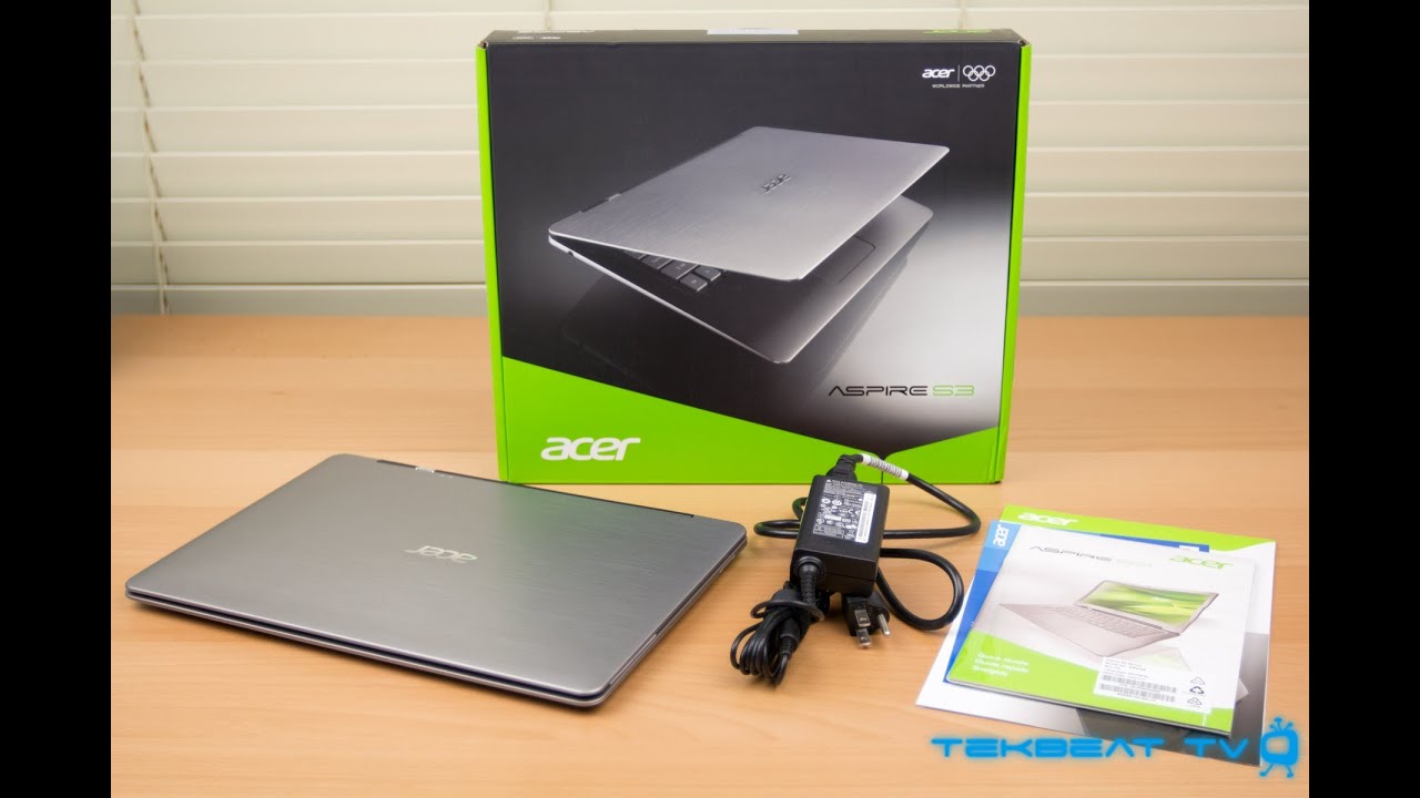 Acer Aspire S3 UltraBook Unboxing!