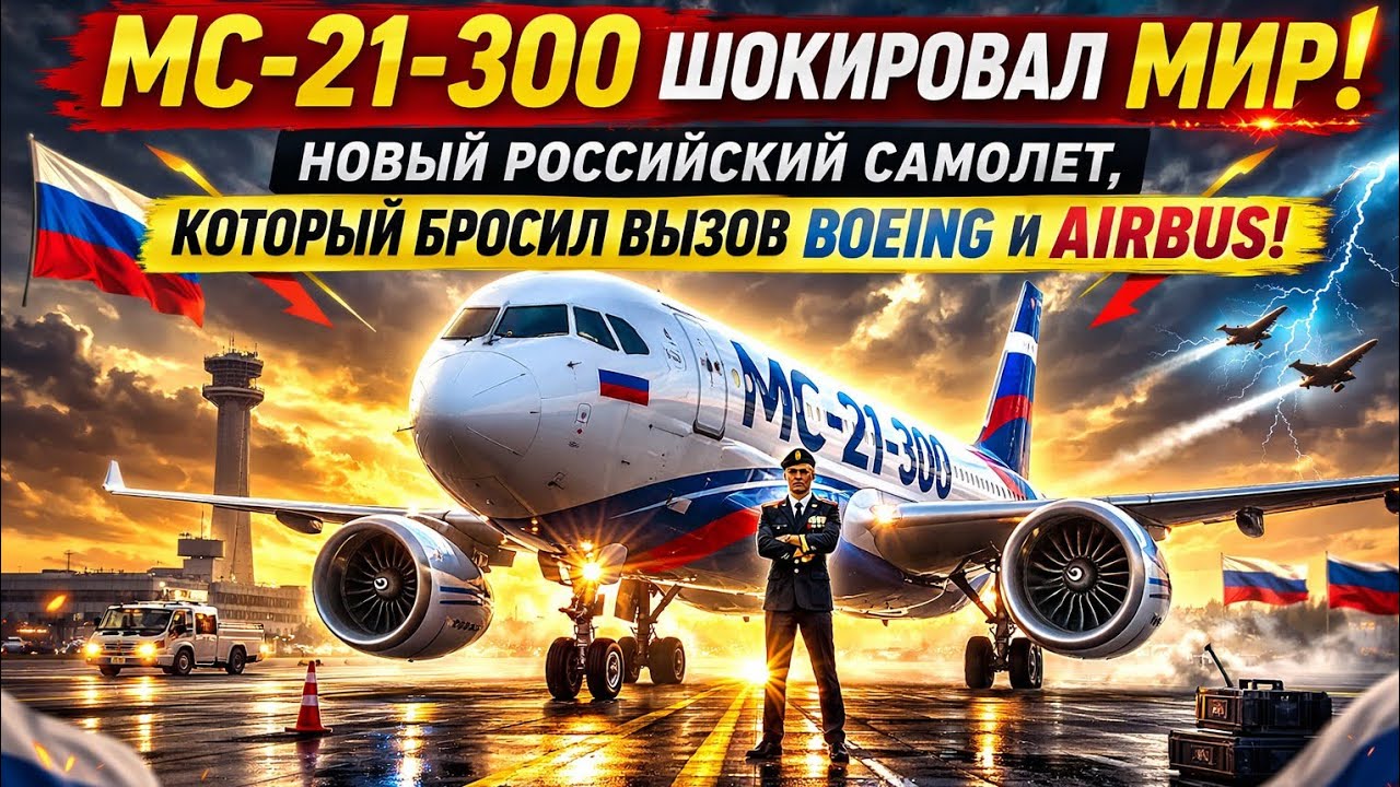 🔥  ШОКИРОВАЛ МИР! Новый российский самолет, который бросил вызов 