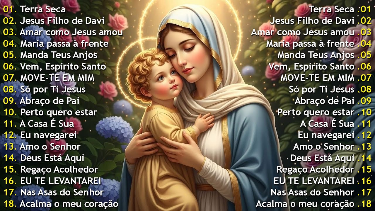 TOP 15 MÚSICAS CATÓLICAS 🎶 Eu Navegarei Terra Seca Noites Traiçoeiras CLÁSSICOS 2026
