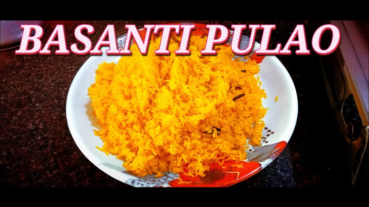 Basanti Pulao || Pulao Recipe ||  #basantipulaorecipe 