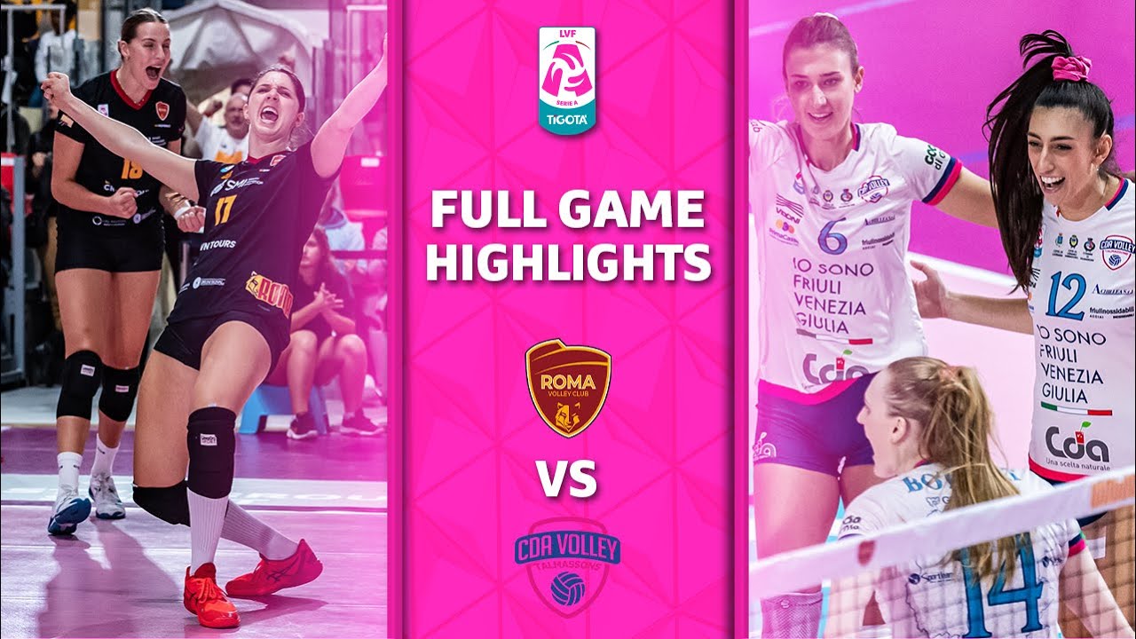 Roma - Talmassons | Highlights | 1^ Giornata, Serie A Tigotà  | Lega Volley Femminile 2024/25