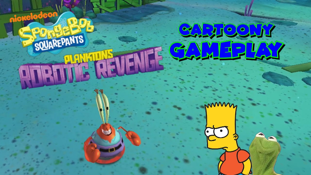 Cartoony Gameplay: SpongeBob SquarePants Plankton's Robotic Revenge PART 1