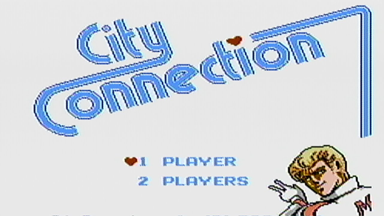 City Connection (Jaleco, 1988) - NES Gameplay