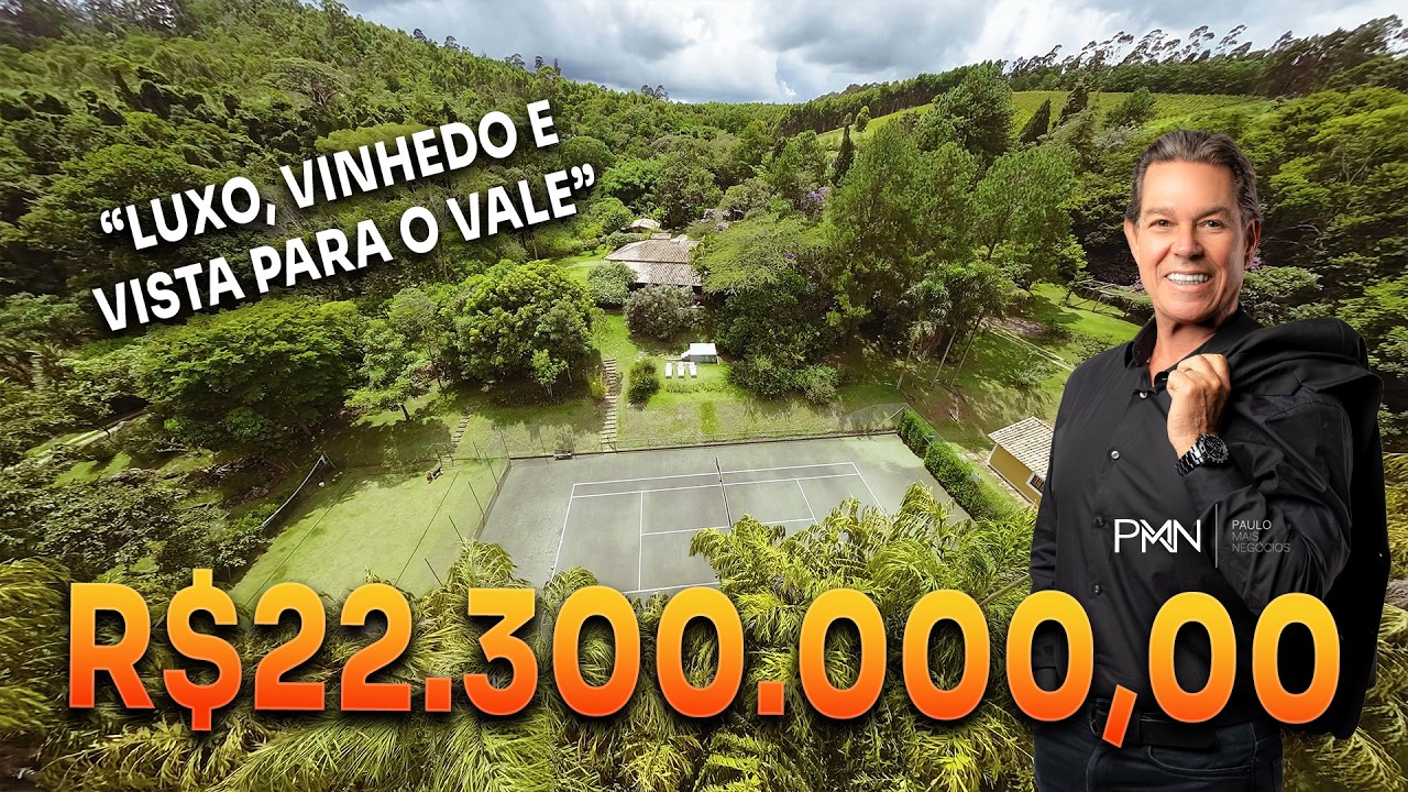 UMA DAS PROPRIEDADES MAIS EXCLUSIVAS DA REGIÃO DE CAMPINAS R$22.300.000,00