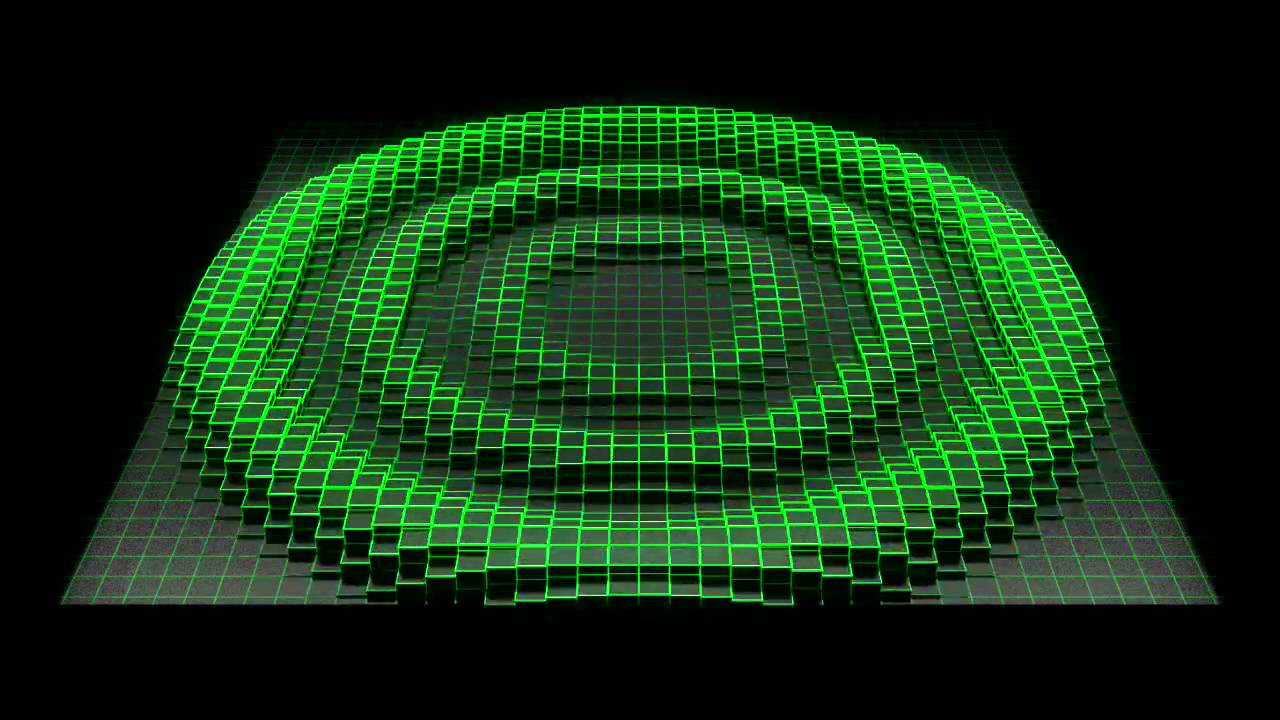 Projection videos for Vodafones 