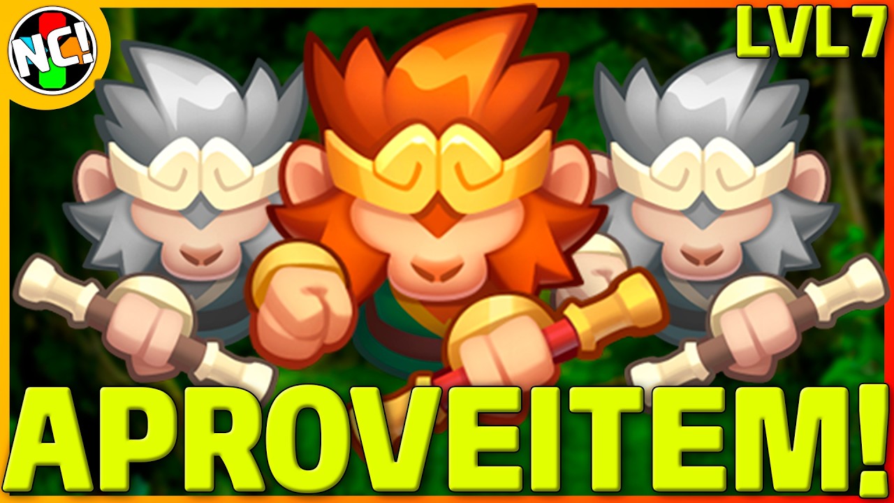 QUEBRADA NO LVL7? | Rush Royale | Gameplay português PT-BR