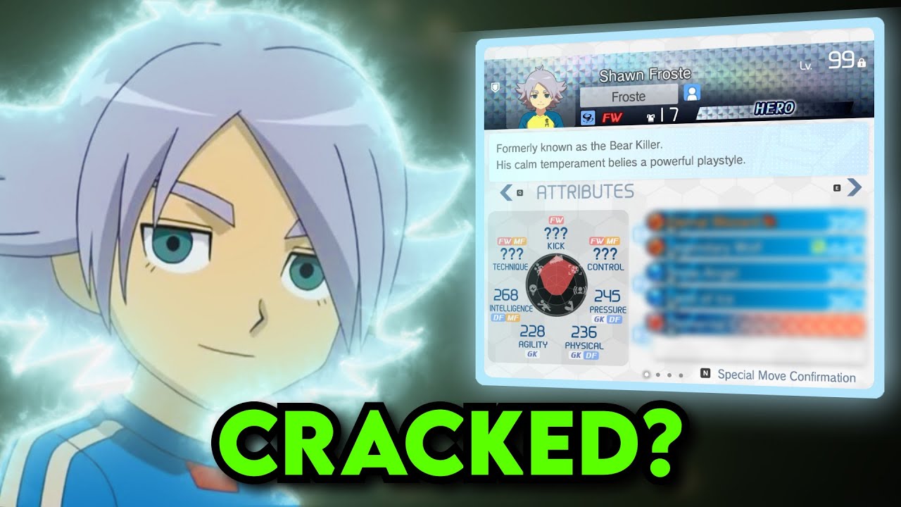 HERO Shawn Froste review: Worth It? (Inazuma Eleven Victory Road)