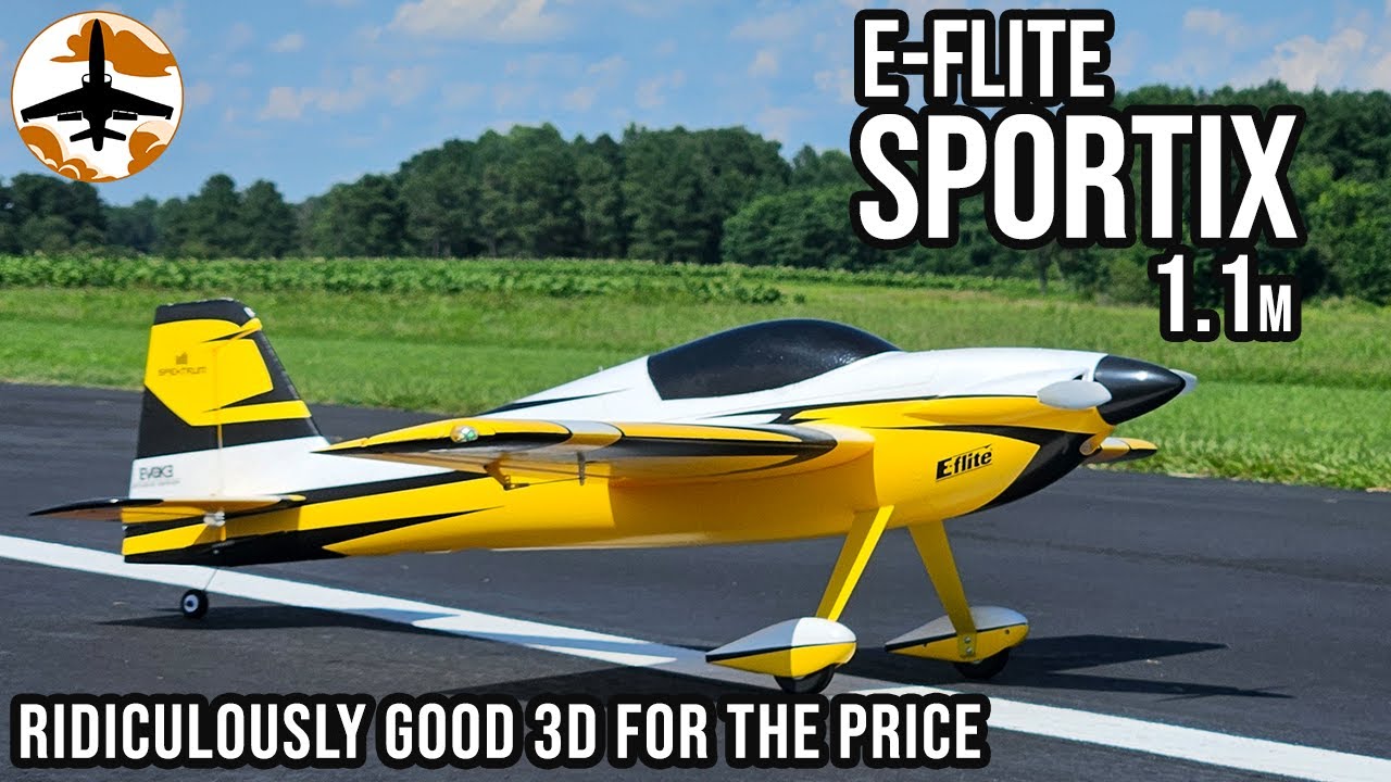 The Most Underrated 3D Plane - E-flite Sportix 1.1m Review