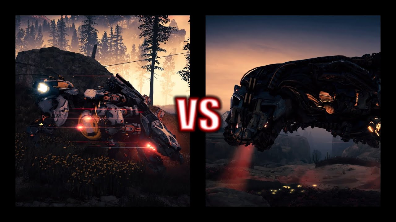 BEHEMOTH VS ROCKBREAKER / Horizon Zero Dawn