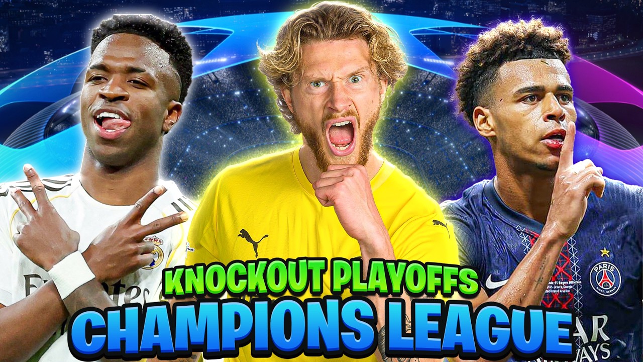 Champions League Knockout Phase Play-Offs in a nutshell .EXE 😂