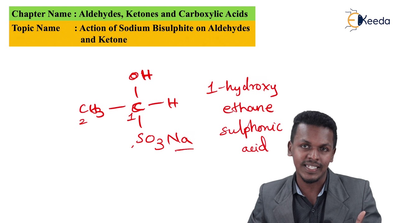 Action of Sodium Bisulphite on Aldehydes and Ketone