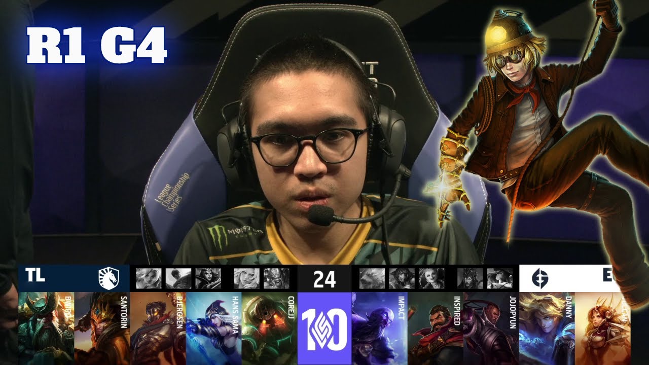 EG vs TL - Game 4 | Round 1 Playoffs S12 LCS Spring 2022 | Evil Geniuses vs Team Liquid G4