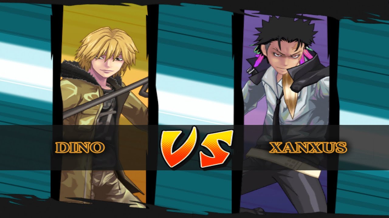 Dino vs Xanxus - Katekyō Hitman Reborn! Kindan no Yami no Delta