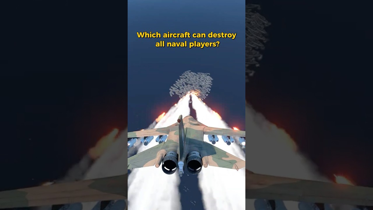 Какой самолет может уничтожить всех морских игроков? ⛵️ Автор: OhNoAguy #warthunder