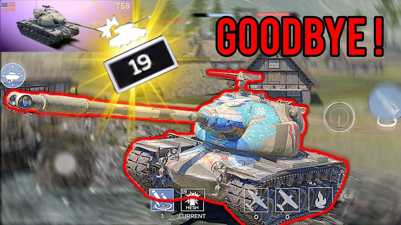 I AM A BULLY🥀... T58 War Thunder Mobile 