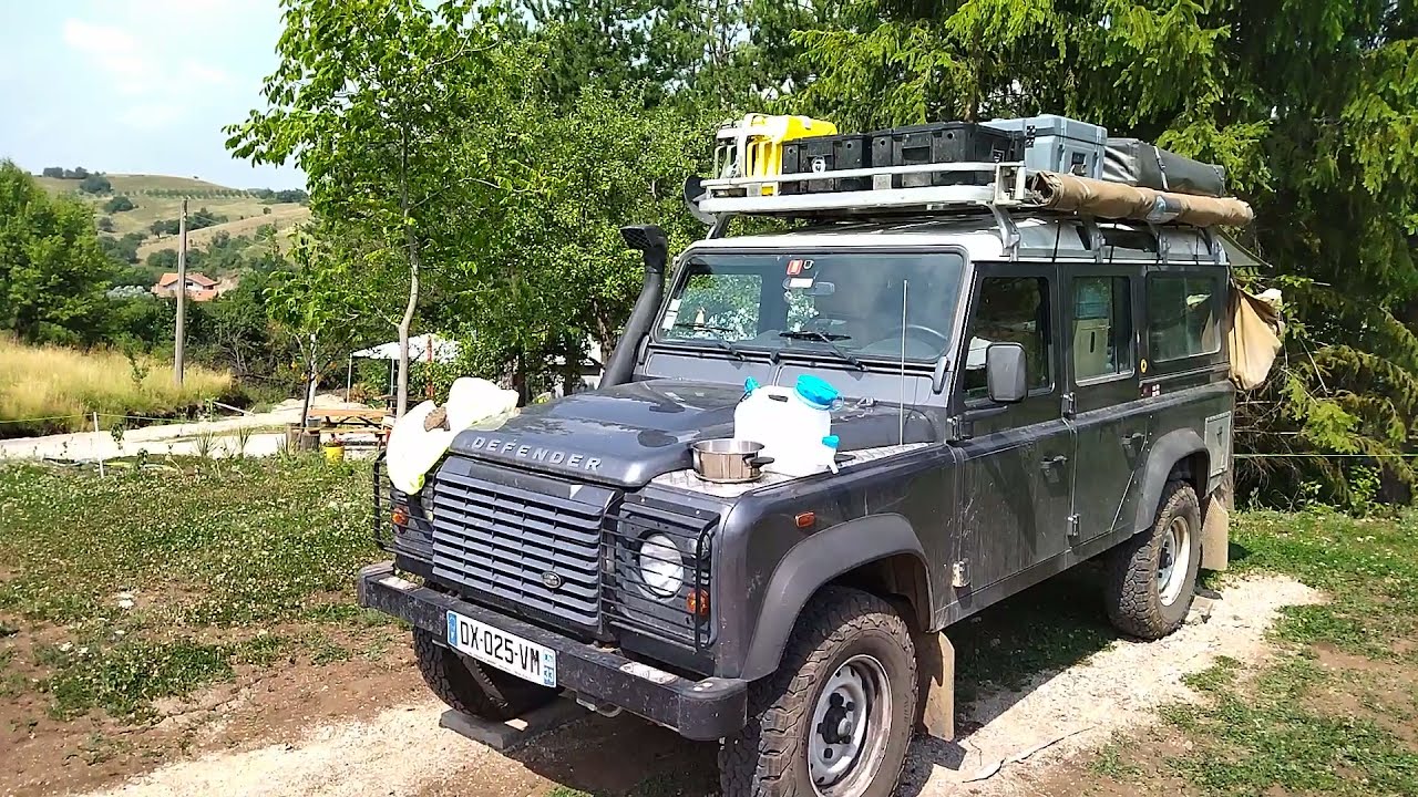 Жизнь фургона с Land Rover Defender 110 - кемпер