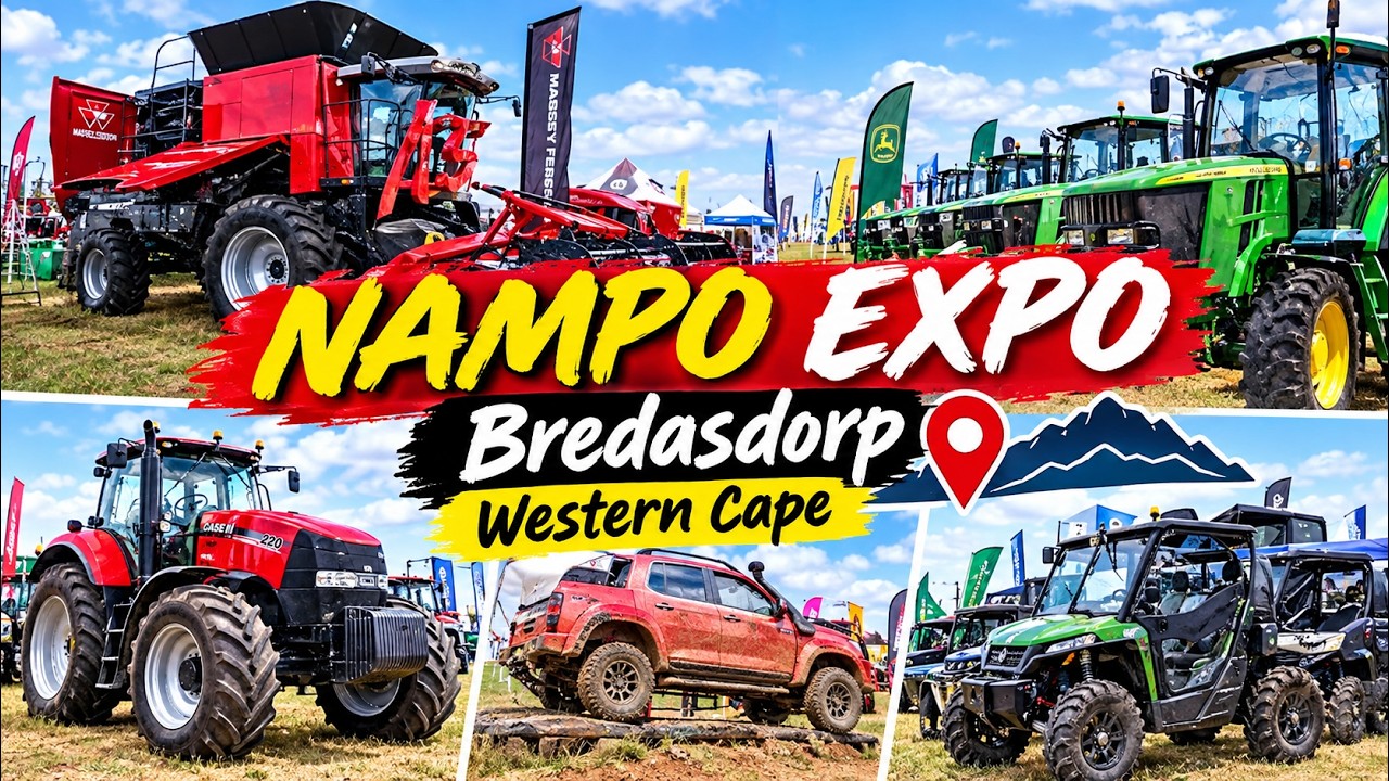 Watch Nampo 2023 Expo that was held in Bredasdorp, Western Cape, SÁ. Please subscribe.