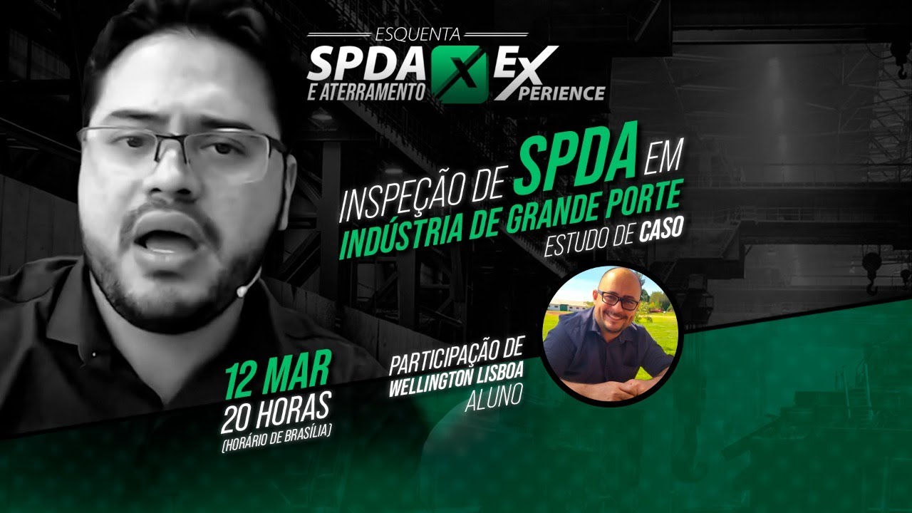 Inspeção de SPDA em Indústria de grande porte