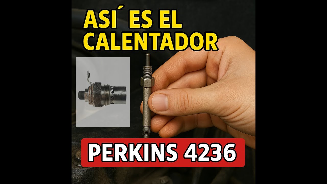 ¿Cómo es el Calentador del Perkins 4236? Te lo Muestro