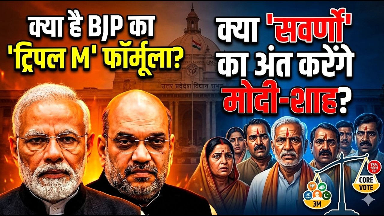 2027 का खतरनाक खेल!: क्या है BJP का Triple M फॉर्मूला? और सवर्णों का अंत? | BJP vs PDA