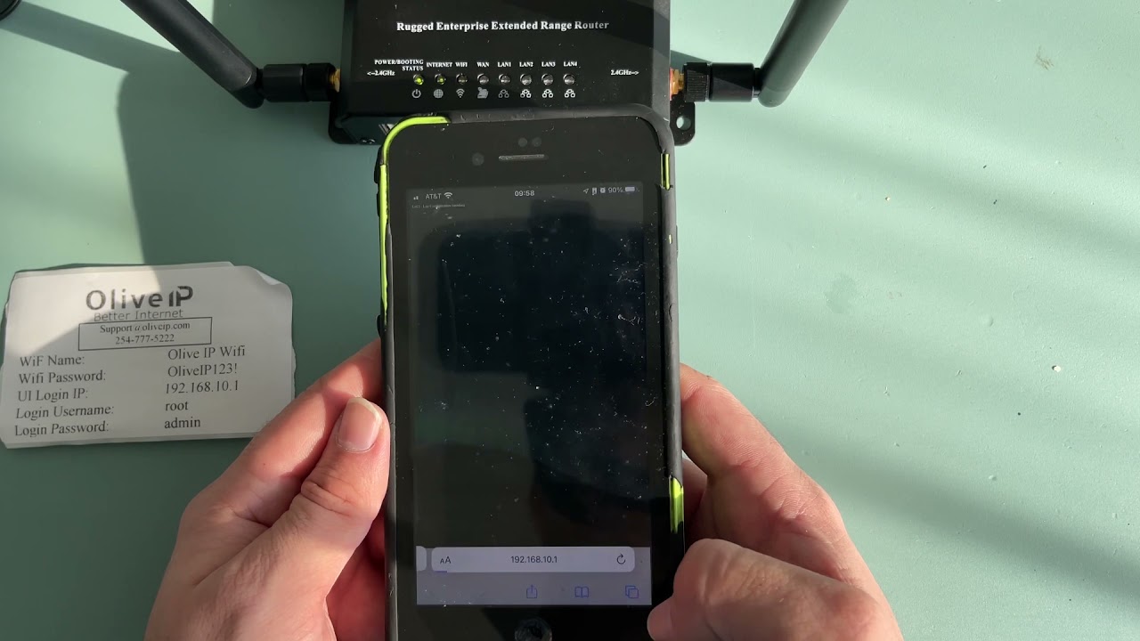 Mofi 4500 Unboxing/Setup Olive IP