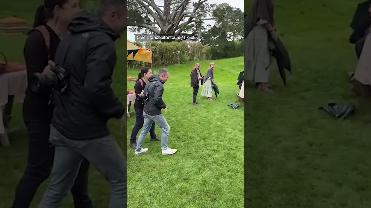 Frodo returns: Elijah Wood &lsquo;crashes&rsquo; Hobbiton wedding | Stuff.co.nz