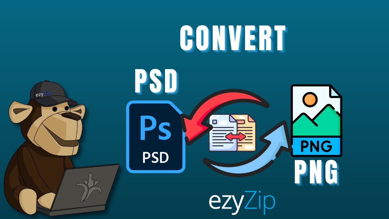 🎨 Как конвертировать PSD в PNG онлайн бесплатно | Photoshop не требуется!