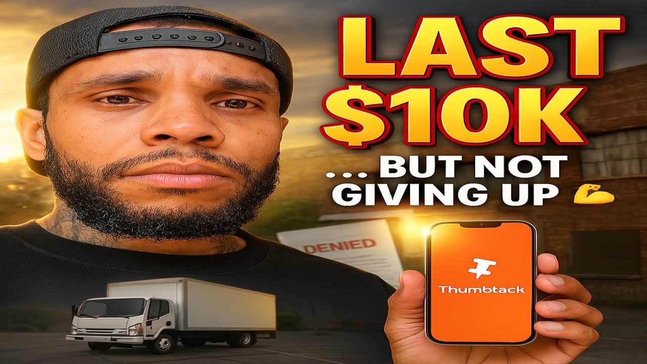Single Dad with $10K Left… Trying to Survive the Box Truck Business 😔