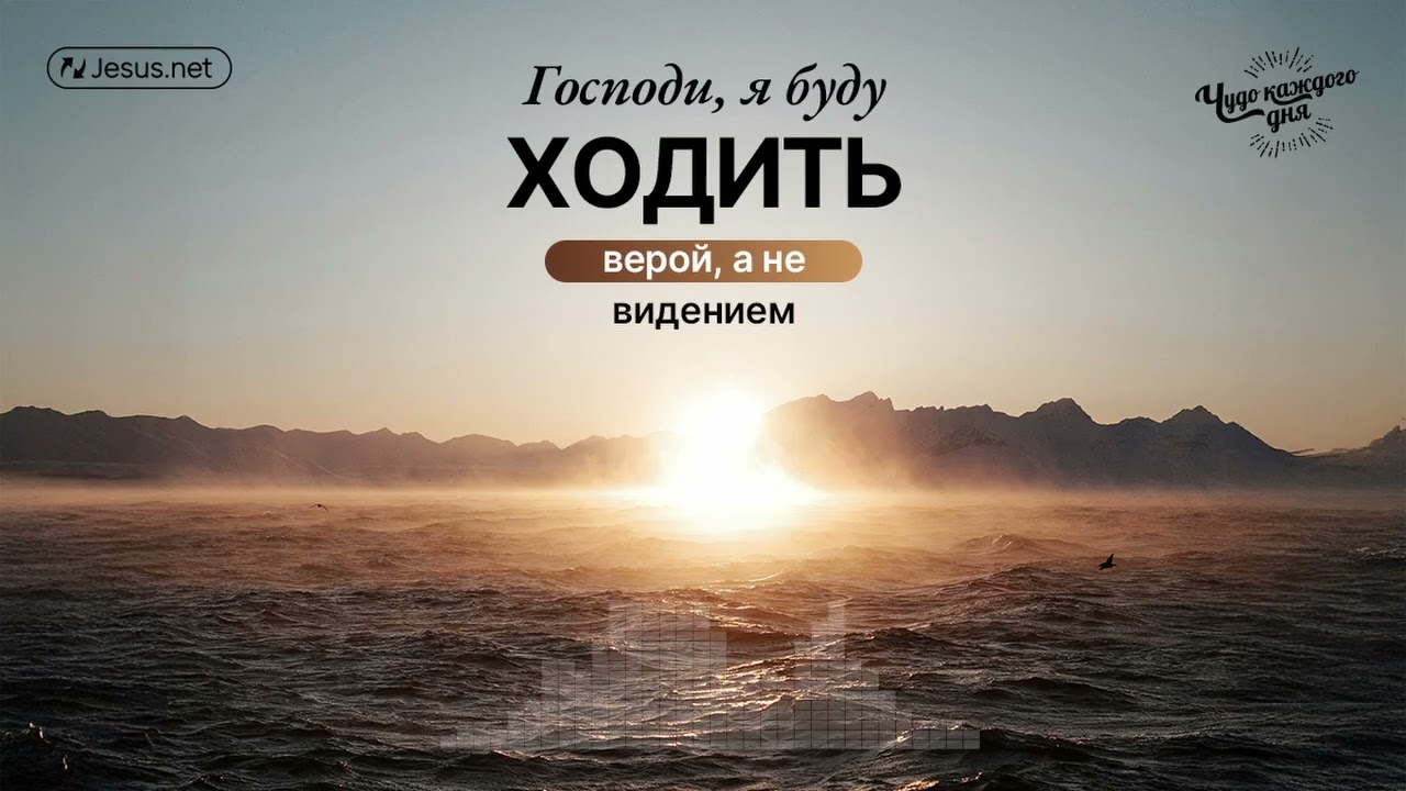 В каждом поступке веры смотрите только на Совершителя! | Чудо каждого дня