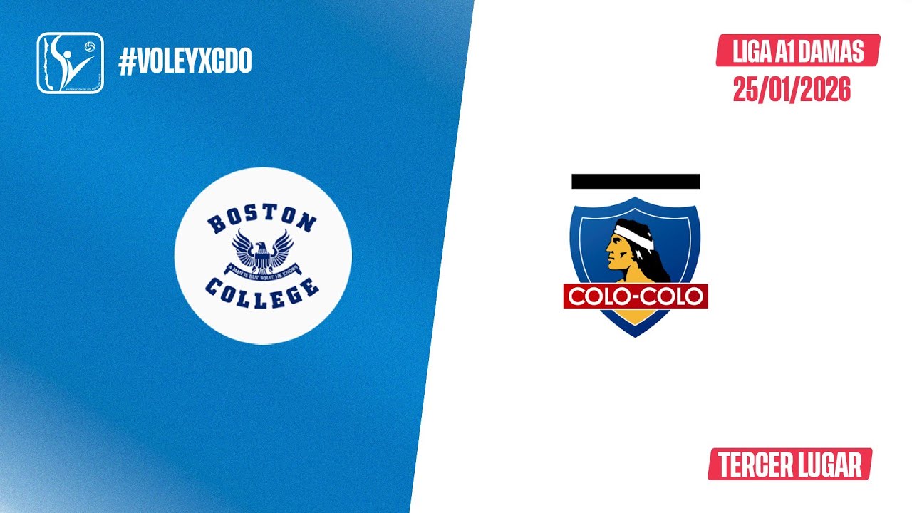 🏐 Boston College vs Colo-Colo - Liga A1 - Vóleibol Damas