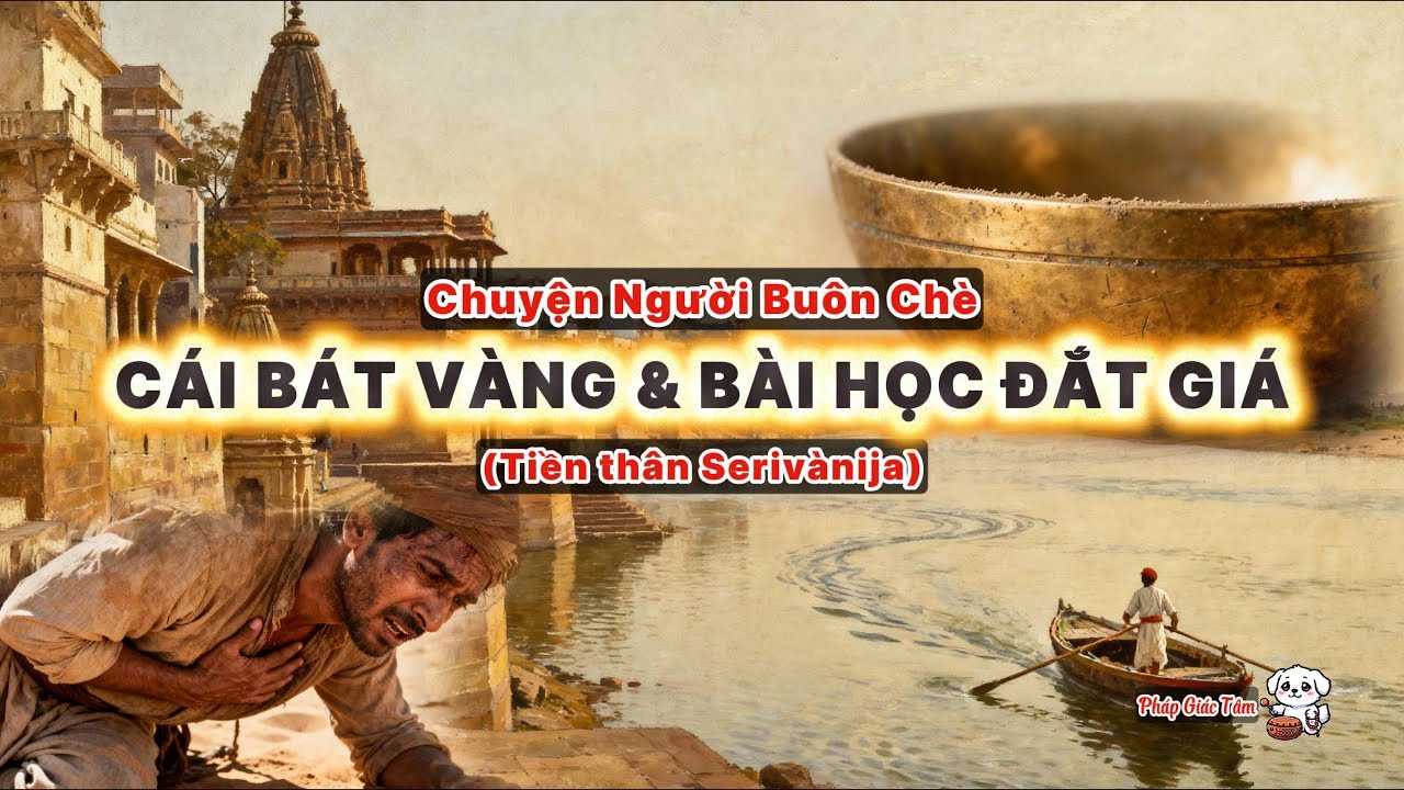 Một Phút Tham – Mất Cả Mạng (Tiền thân Serivànija) | Chuyện Người Buôn Chè | Tiền Thân Đức Phật