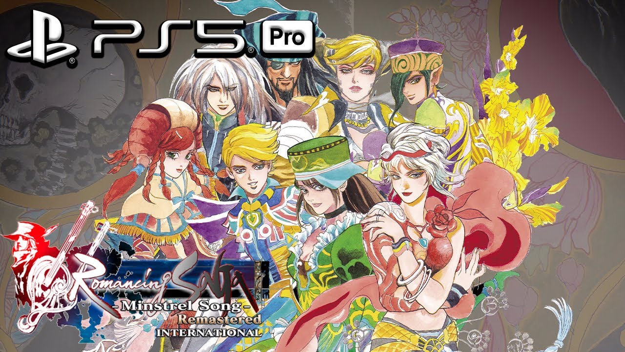 Romancing Saga: Minstrel Song - Remastered International (PS5 PRO) First Hour of Gameplay [4K 60FPS]