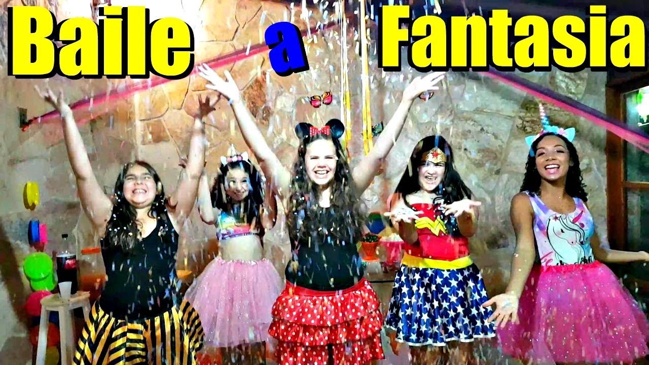 QUE TIRO FOI ESSE NA NOSSA PRIMEIRA FESTA A FANTASIA - CASA DAS YOUTUBERS