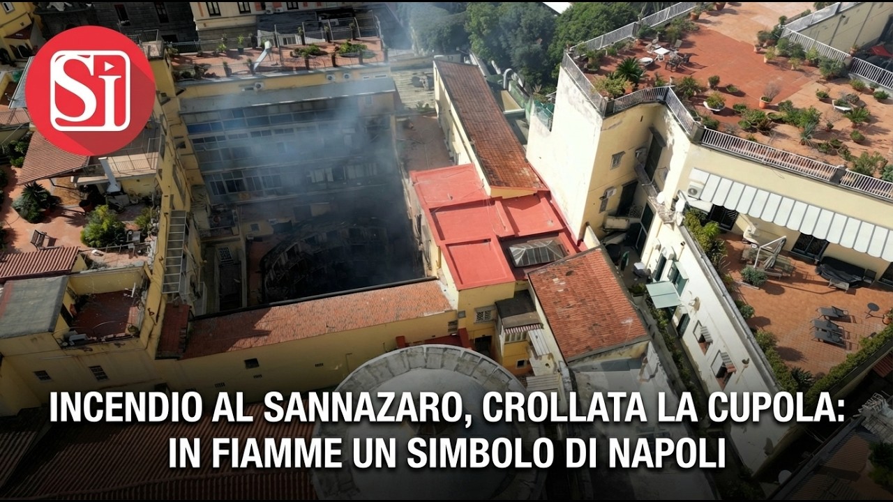 Rogo a Chiaia, il dolore dei residenti per l’incendio al teatro