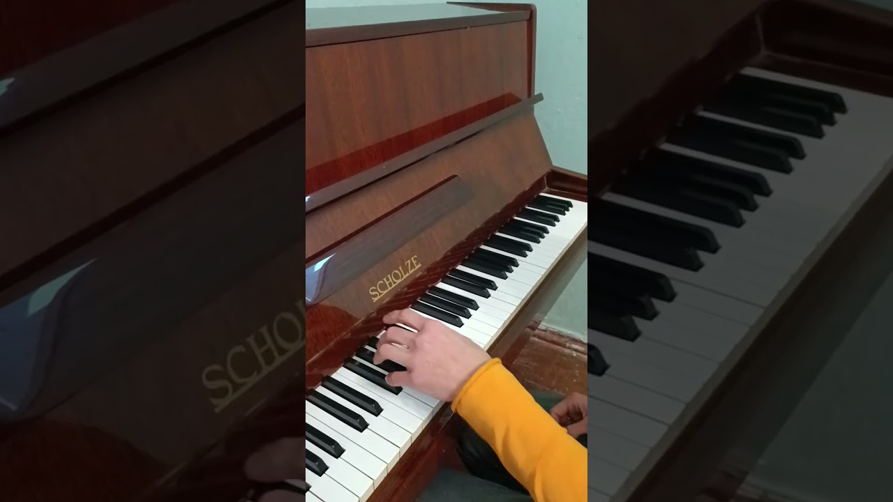 Задание по импровизации на основе 4 трезвучий в Ля мажоре. Т⁵³ - VI ⁵³ - S ⁵³ - D ⁵³