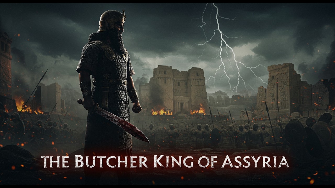 Ashurnasirpal II: The Blood-Stained King of Assyria | Dark History Uncovered