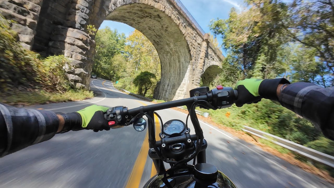 Fall Time Ride To Ellicott City With @BobbyMiller3  | Triumph Bobber