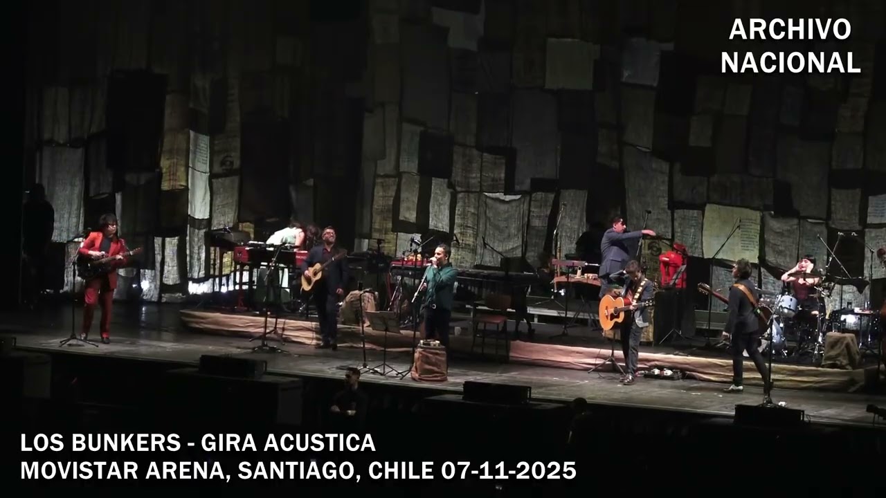 Los Bunkers - Si Todo Esto Es Lo Que Hay, Me Muelen A Palos (Movistar Arena, Stgo, CL 07-11-2025)