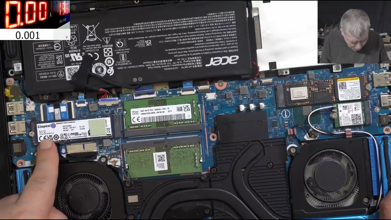 Acer Predator Helios 300 2022 model - Not charging or shutting down in heavy gaming - One fault!