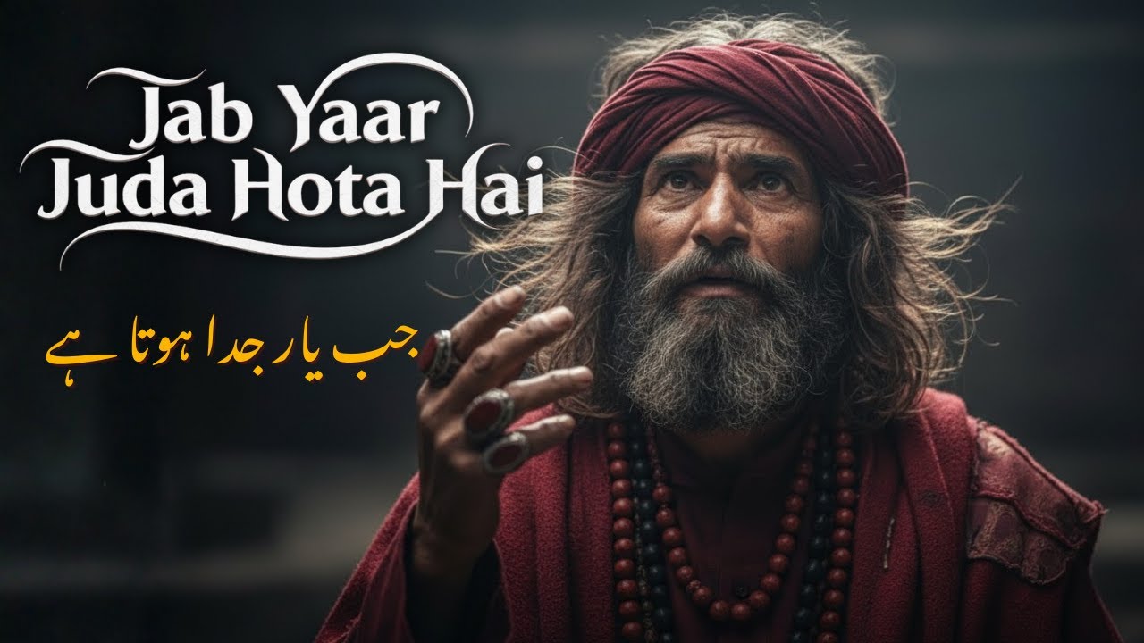 Jab Yaar Juda Hota Hai (جب یار جدا ہوتا ہے) 😭|Heart Touching Sufi Qawwali💔