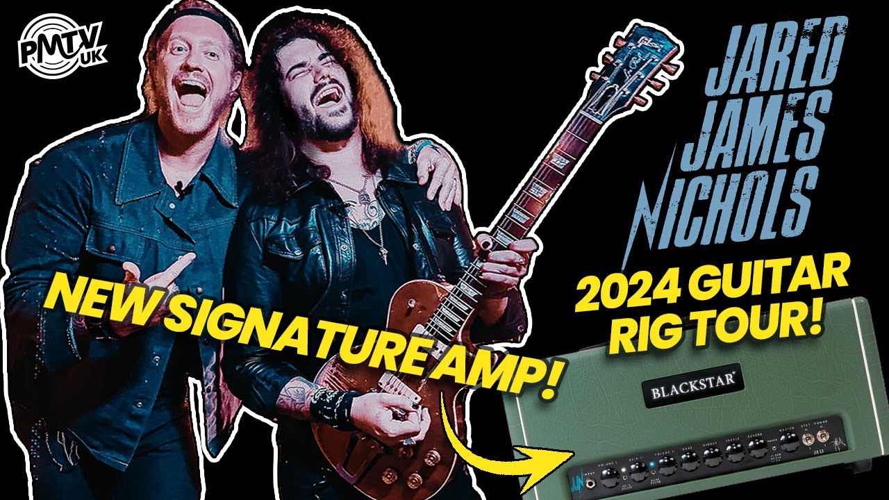 Jared James Nichols '24 European Guitar Rig Tour! - NEW Signature Amp!