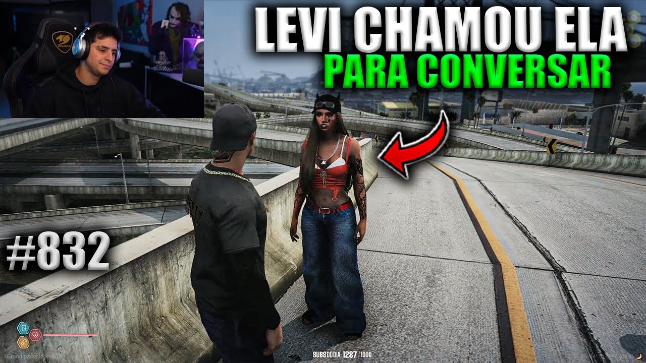 LEVI CHAMOU ELA PARA CONVERSAR SOBRE O NAMORO! EP 832